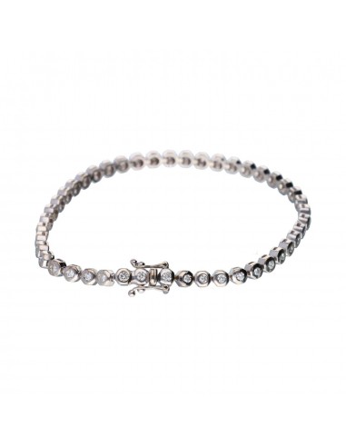 Pulsera Oro blanco Diamante (Color...