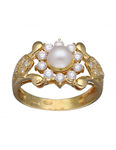 Anillo de Oro amarillo con diseño...