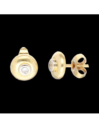 Pendientes con brillantes oro...